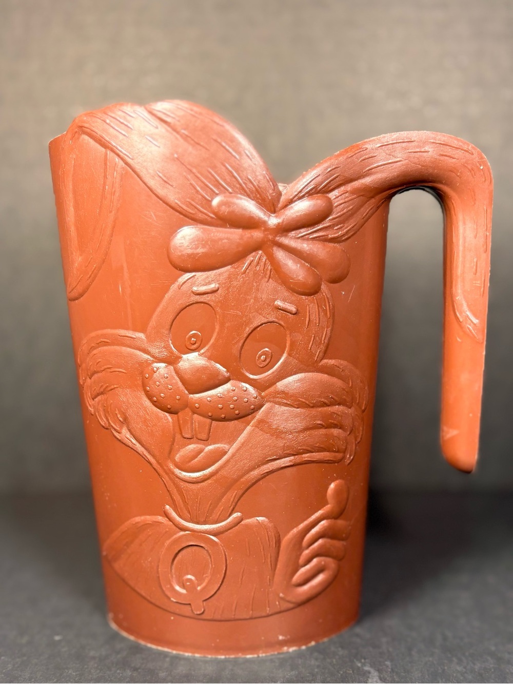 Vintage 80s Nestlé Quik Bunny Milk Bag Holder Pitcher Canada